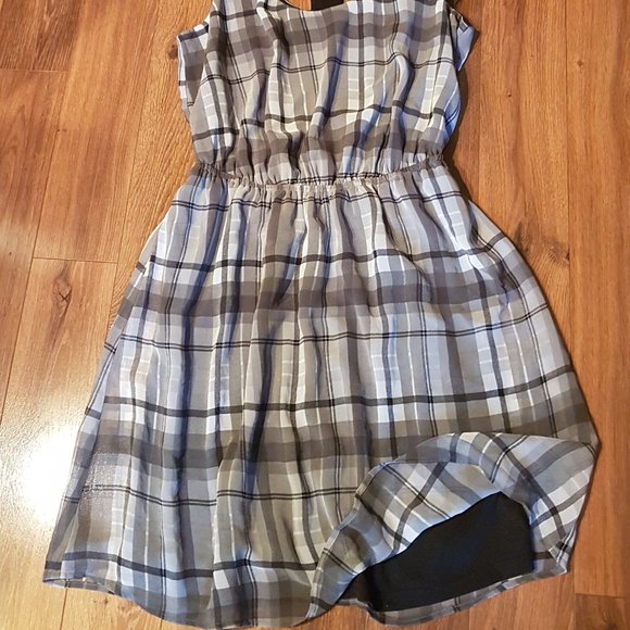 Guess Dress,  Medium,  Black/Grey/White - Picture 2 of 7